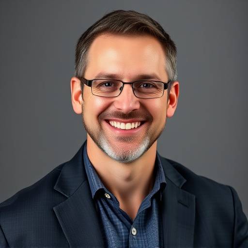 Robert Davis, Founder and CEO of Emberglow Studios, smiling professionally